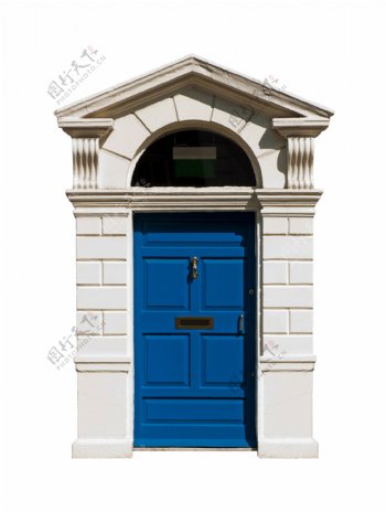 爱尔兰建筑的门