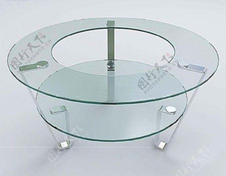 欧式圆桌3D模型设计