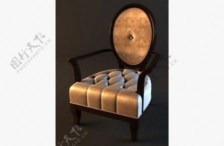 简欧沙发3D模型