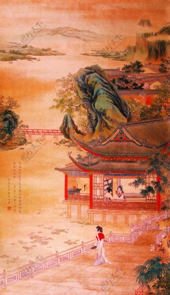 中国风绘画图