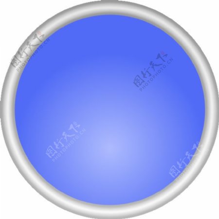 闪亮的蓝色圆夹艺术
