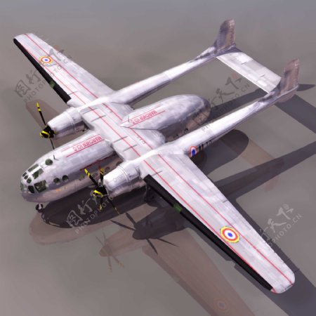 法国二战战机NoratlasTransportFrenchAirplane