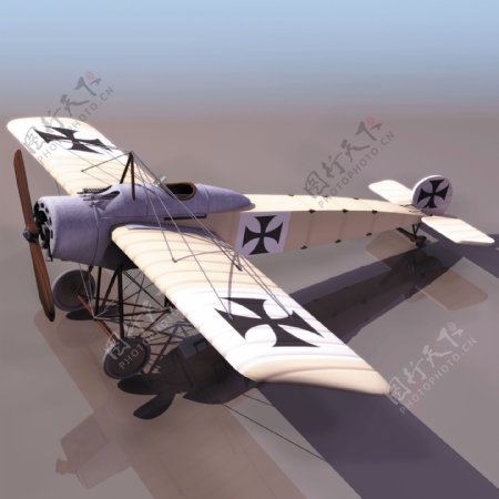老式飞机模型