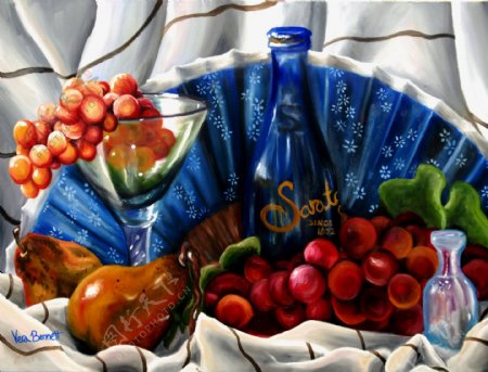 850028实物杯子罐子器皿静物印象画派写实主义油画装饰画