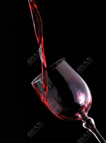 酒杯葡萄酒图片