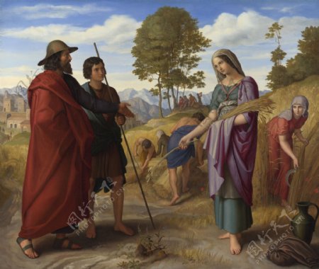 rw023539高清西方古典人物宗教人物神话人物巴洛克艺术油画装饰画