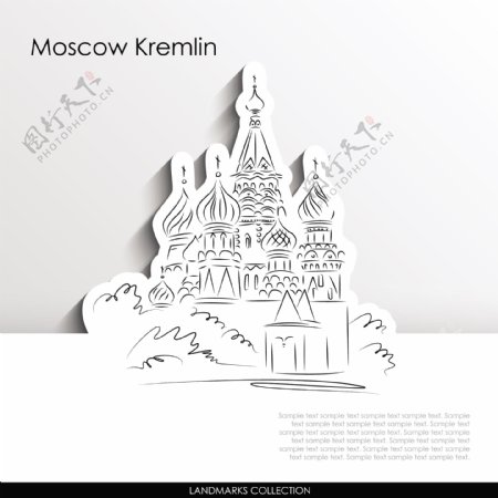 莫斯科克里姆林宫图片
