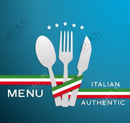 意大利菜单图片