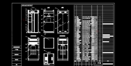 低压配电柜结构设计图