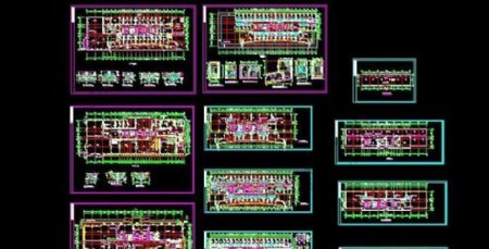 商业综合办公楼建筑施工设计图