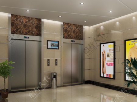 电梯空间广告设计利用