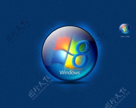 Windows8圆形图标
