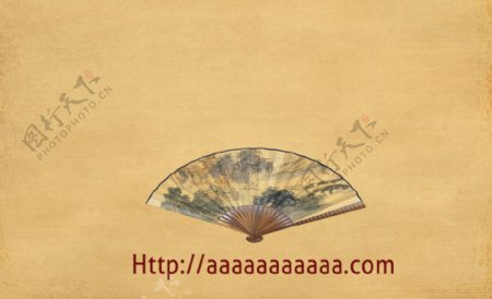 中国传统名片梅花图背景