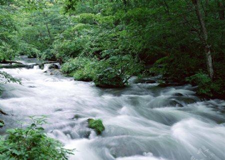 高清唯美山川流水