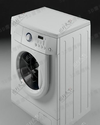 3D洗衣机模型