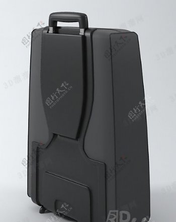 3D行李箱模型