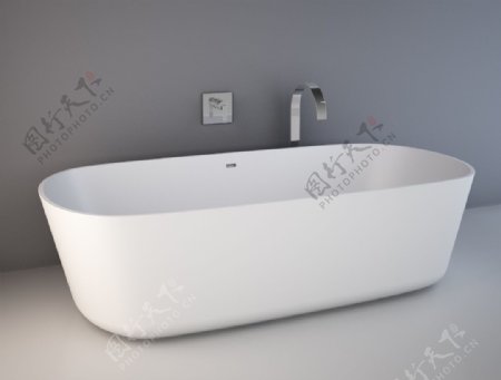 浴缸AntonioLupiBaiabath3Dmodel