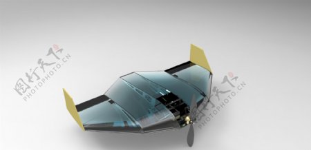 钢筋混凝土平面混合机翼设计
