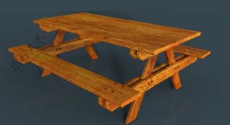 桌子和长椅