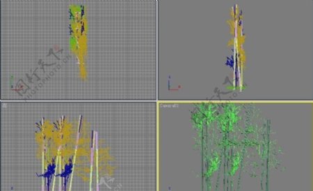 3D植物模型001竹子1.rar