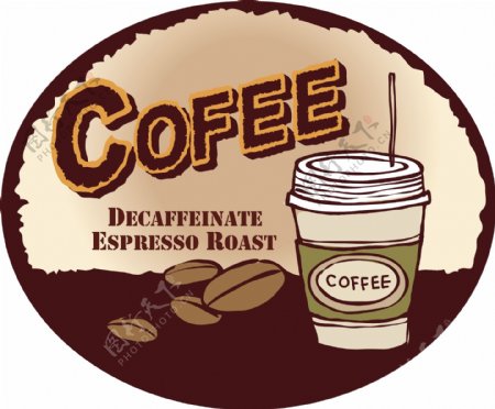 咖啡商标图片
