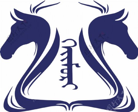 蒙古飞马神韵logo