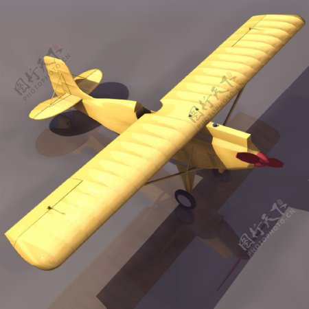 3d飞机模型01