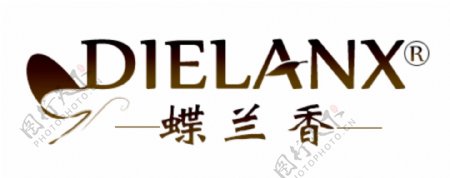 蝶兰香女装原创品牌logo