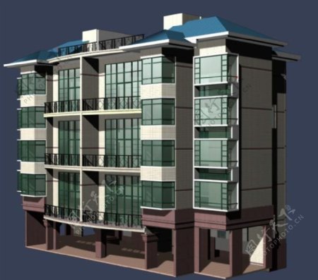现代建筑3d模型下载模型下载42