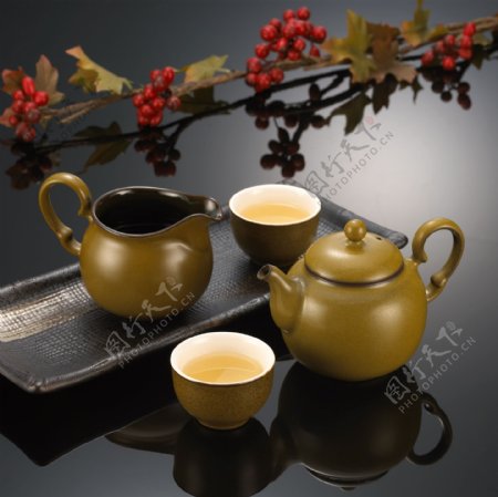 茶具摄影图片