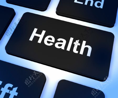 健康钥匙显示在线医疗保健