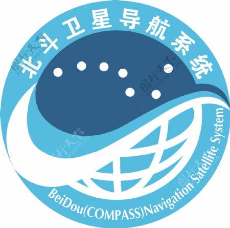 北斗卫星导航系统logo图片