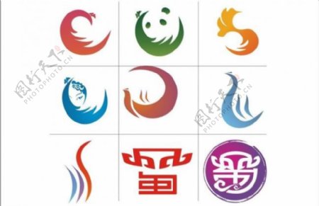 四川文化标志logo图片