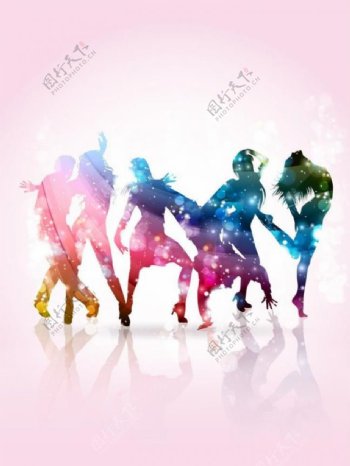 激情舞蹈音乐背景图片