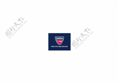 USTA1logo设计欣赏USTA1体育比赛标志下载标志设计欣赏