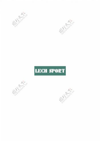 LechSportlogo设计欣赏LechSport体育LOGO下载标志设计欣赏