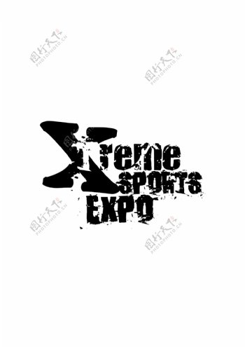 XtremeSportsExpologo设计欣赏XtremeSportsExpo体育比赛LOGO下载标志设计欣赏