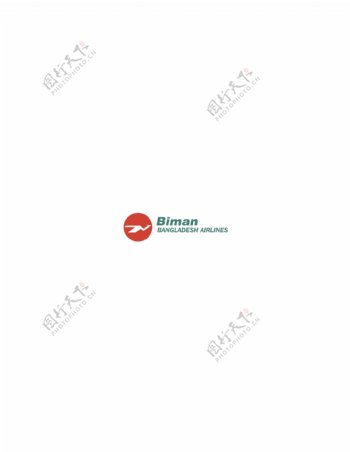 Bimanlogo设计欣赏Biman民航公司LOGO下载标志设计欣赏