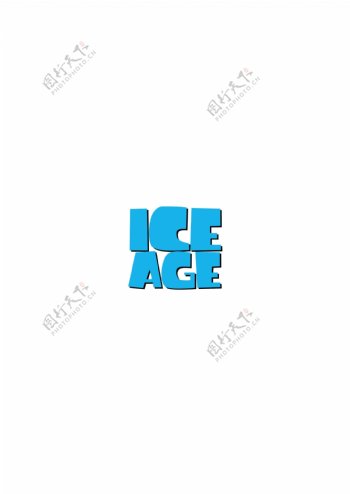 IceAgelogo设计欣赏IceAge经典电影标志下载标志设计欣赏