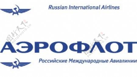 Aeroflotlogo设计欣赏俄罗斯国际航空公司标志设计欣赏