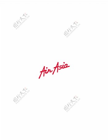 AirAsialogo设计欣赏AirAsia民航公司标志下载标志设计欣赏