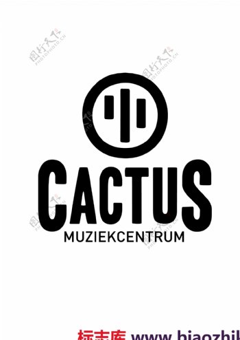 CactusMuziekcentrumlogo设计欣赏CactusMuziekcentrum乐队LOGO下载标志设计欣赏