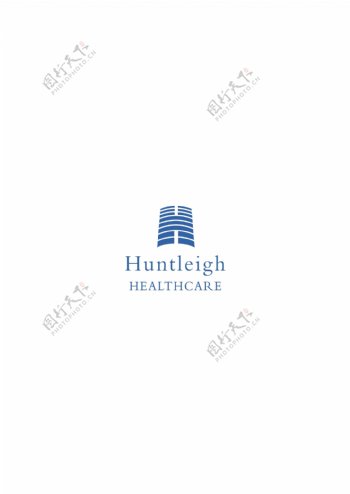 HuntleighHealthcarelogo设计欣赏HuntleighHealthcare医疗机构LOGO下载标志设计欣赏