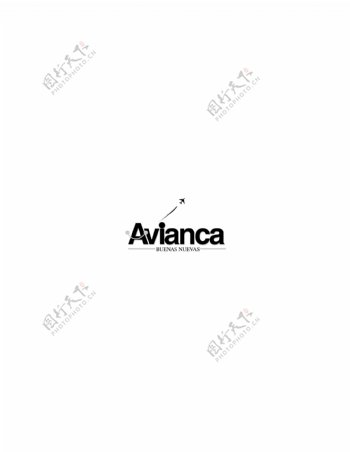 Avianca1logo设计欣赏Avianca1民航公司LOGO下载标志设计欣赏