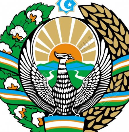 Uzbekistangerblogo设计欣赏乌兹别克斯坦gerb标志设计欣赏