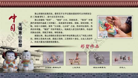 中国泥人博物馆简介展板图片