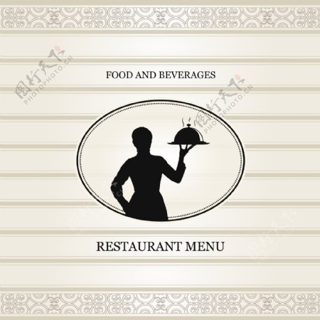 西餐厅菜单menu图片