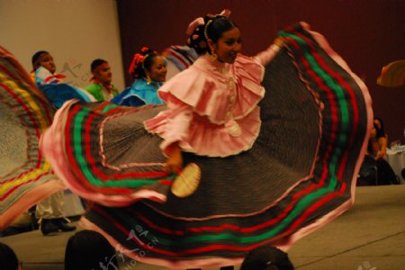 墨西哥传统舞蹈图片