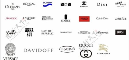 知名化妆品牌logo图片