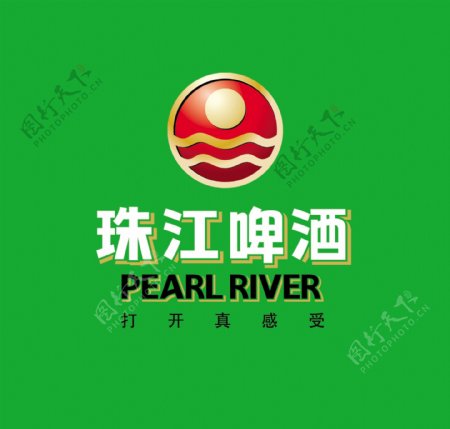 珠江啤酒logo图片